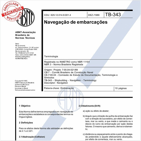 Navegação de embarcações