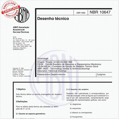 Desenho técnico 
