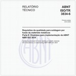 ABNT ISO/TR3834-6
