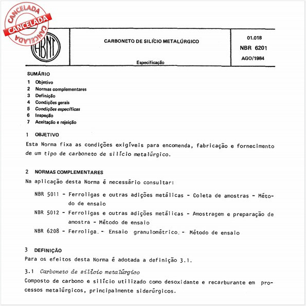 Carboneto de silício metalúrgico