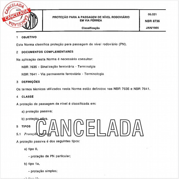 Proteção para passagem de nível rodoviário em via férrea