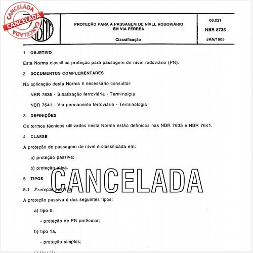 Proteção para passagem de nível rodoviário em via férrea