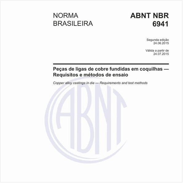 Peças de ligas de cobre fundidas em coquilhas - Requisitos e métodos de ensaio