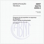 ABNT ISO/TS22002-2