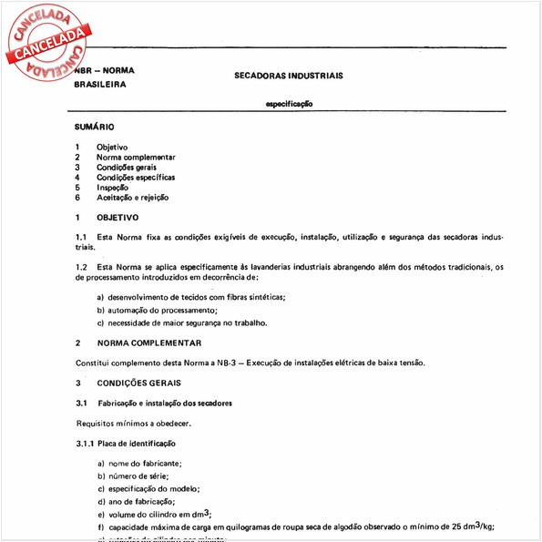 Secadoras industriais