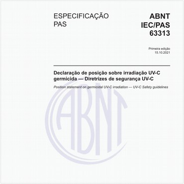 ABNT IEC/PAS63313 de 10/2021