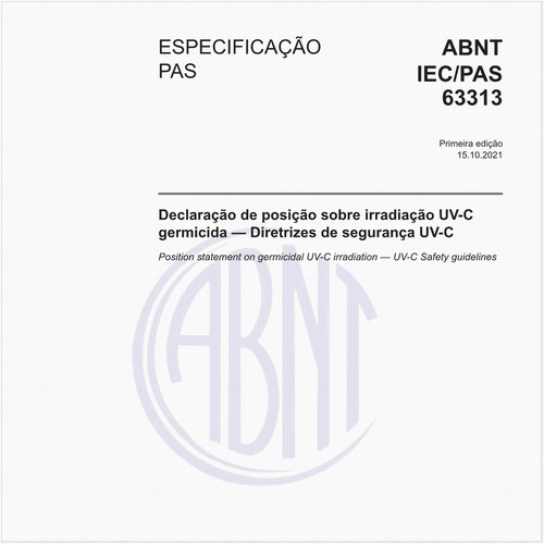 Declaração de posição sobre irradiação UV-C germicida - Diretrizes de segurança UV-C
