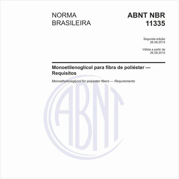 Monoetilenoglicol para fibra de poliéster - Requisitos