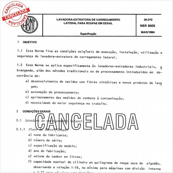 Lavadora-extratora de carregamento lateral para roupas em geral