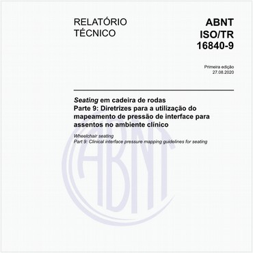 ABNT ISO/TR16840-9 de 08/2020