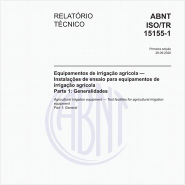ABNT ISO/TR15155-1 de 09/2020