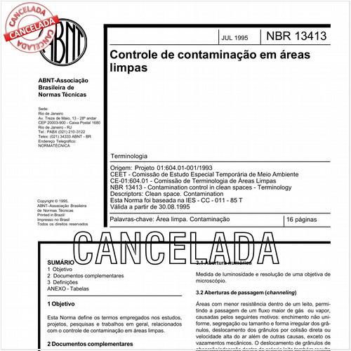 Controle de contaminação em áreas limpas
