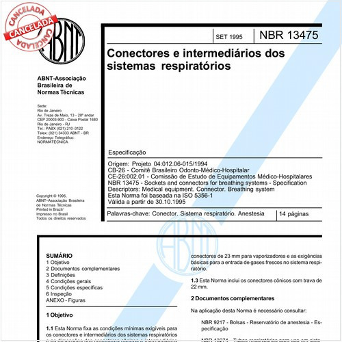 Conectores e intermediários dos sistemas respiratórios