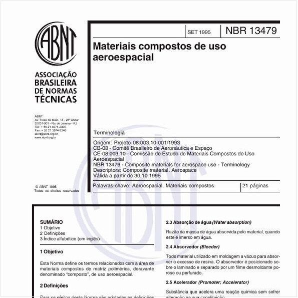 Materiais compostos de uso aeroespacial