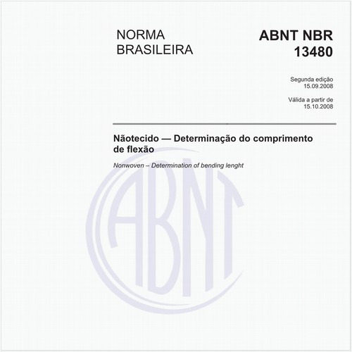 Nãotecido - Determinação do comprimento de flexão