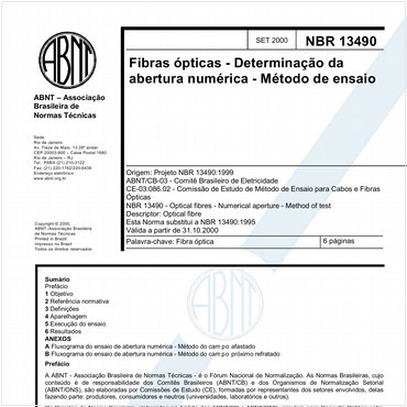 NBR13490 de 09/2000