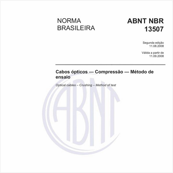 NBR13507 de 08/2008
