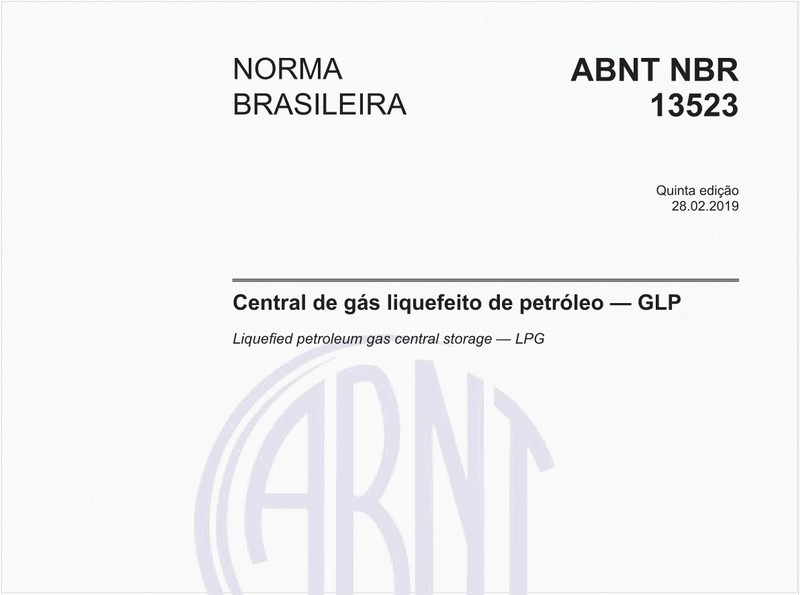 Central de gás liquefeito de petróleo - GLP