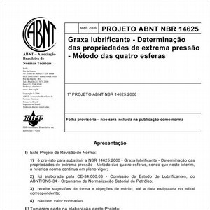 Visualizar: Projeto ABNT NBR ISO 18192-3