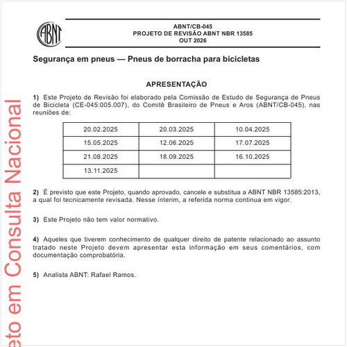 Segurança em pneus - Pneus de borracha para bicicletas