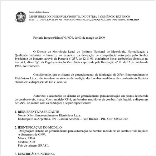 Portaria DIMEL/INMETRO 79:2009 - Situação: Revogado