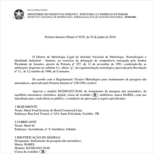 Portaria INMETRO/DIMEL 155:2010 - Situação: Prazo de validade expirado