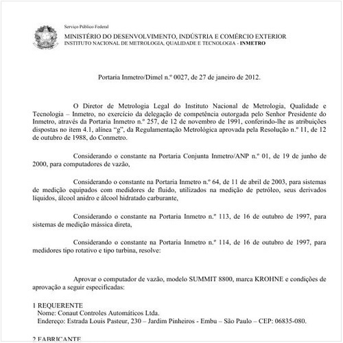 Portaria INMETRO/DIMEL 27:2012 - Situação: Revogado