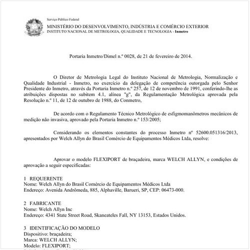 Portaria DIMEL/INMETRO 28:2014 - Situação: Revogado