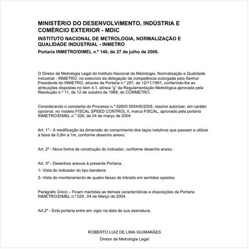 Portaria DIMEL/INMETRO 140:2006 - Situação: Revisto